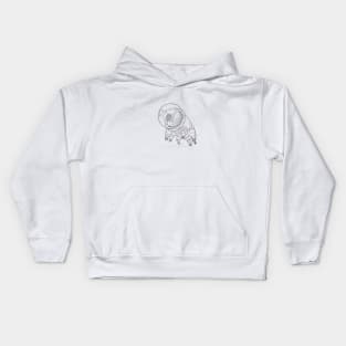 Space tardigrade Kids Hoodie